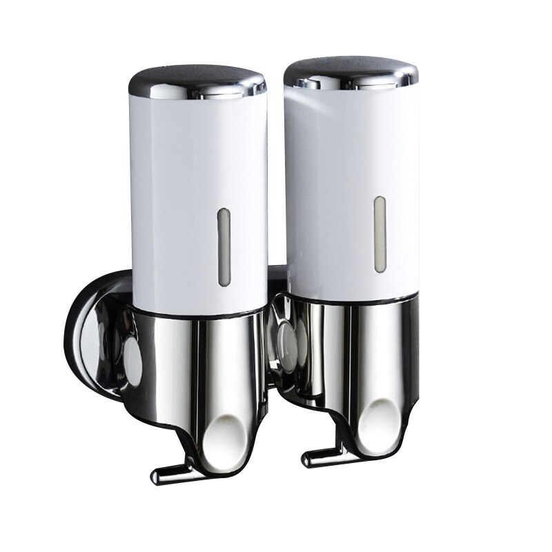 Wall Mounted Hand Gel Dispenser Manual Soap Dispenser Liquid Containers for Offices Restaurants Shopping Malls Hospitals 85WC