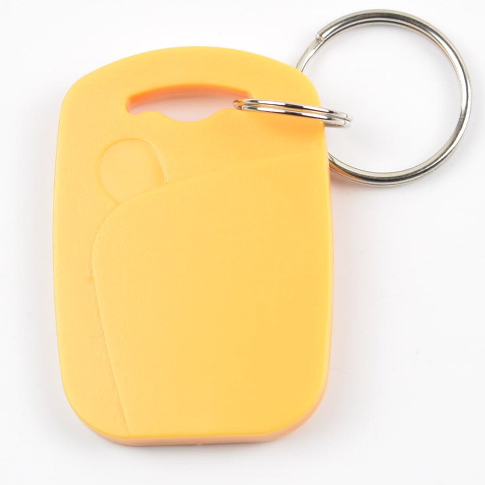 Dual Chip Frequency RFID 13.56Mhz 1K CUID and T5577 125 kHz ID blank card Readable Writable Rewrite for copy clone backup copier: YELLOW