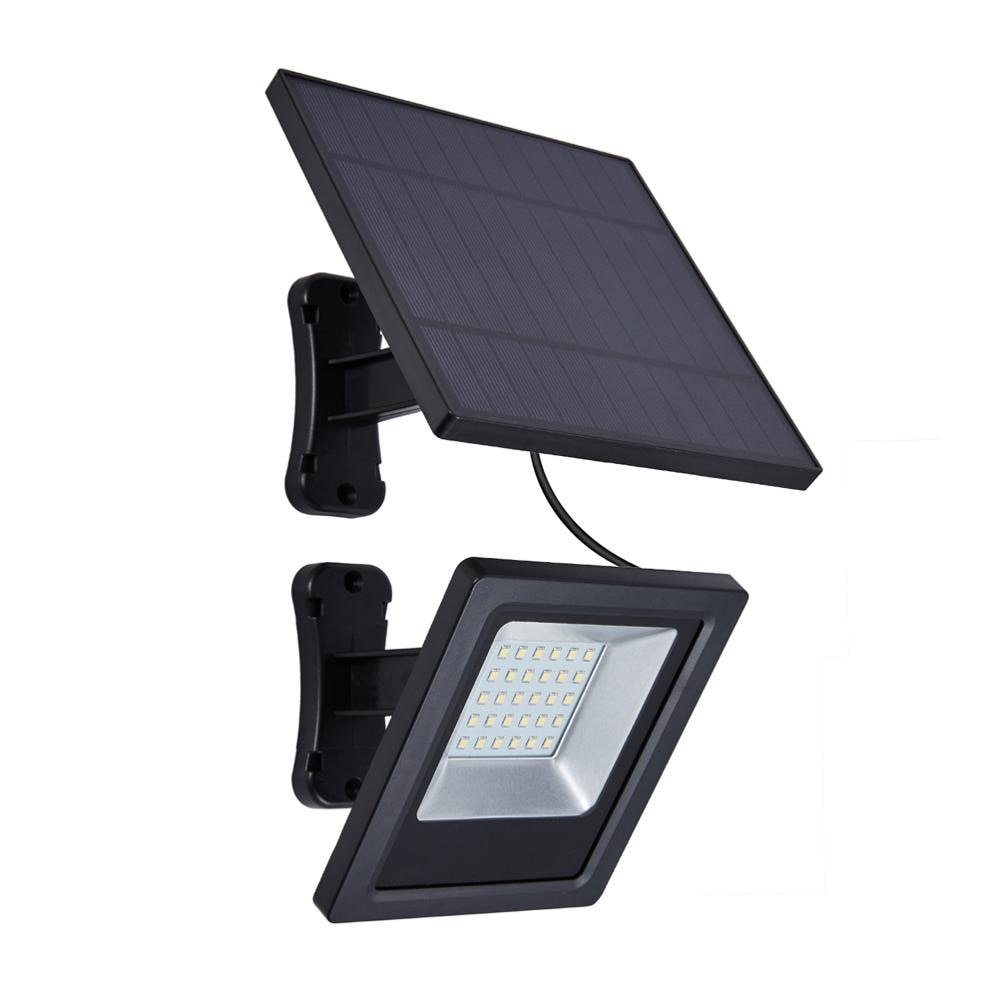 Solar- Licht Garten LED Flutlicht Mit Solar- Tafel 9,8 ft Kabel Lampe Landschaft Solar- LED Licht Sicherheit Für draussen beleuchtung