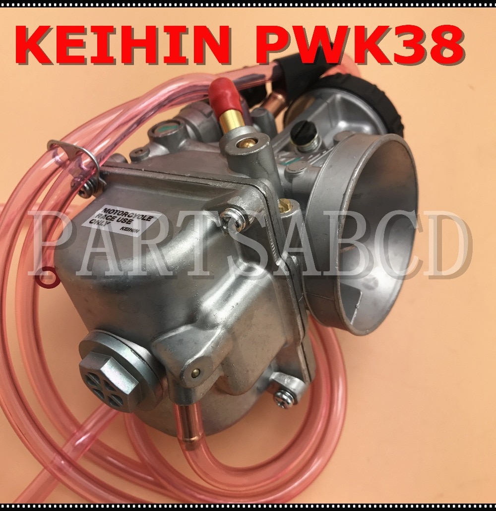 KEIHIN PWK38 38mm Racing Motorcycle Carburetor ATV Quad Vent Carb TRX250R CR250 LT250