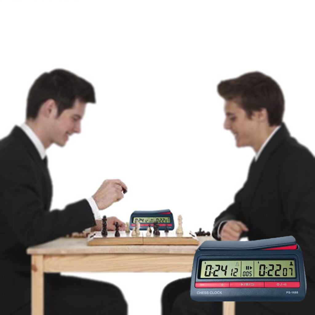 Chess Basic Digital Chess Clock &amp; Game Timer Positive Timing Function with Bonus and Delay Function