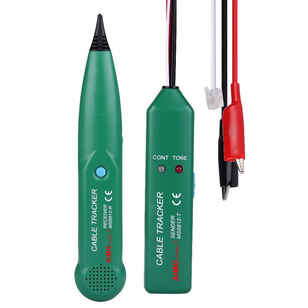 MS6812 Telephone Wire Tracer UTP Tool Kit LAN Network Cable Tester Line Finder With original AIMOmeter