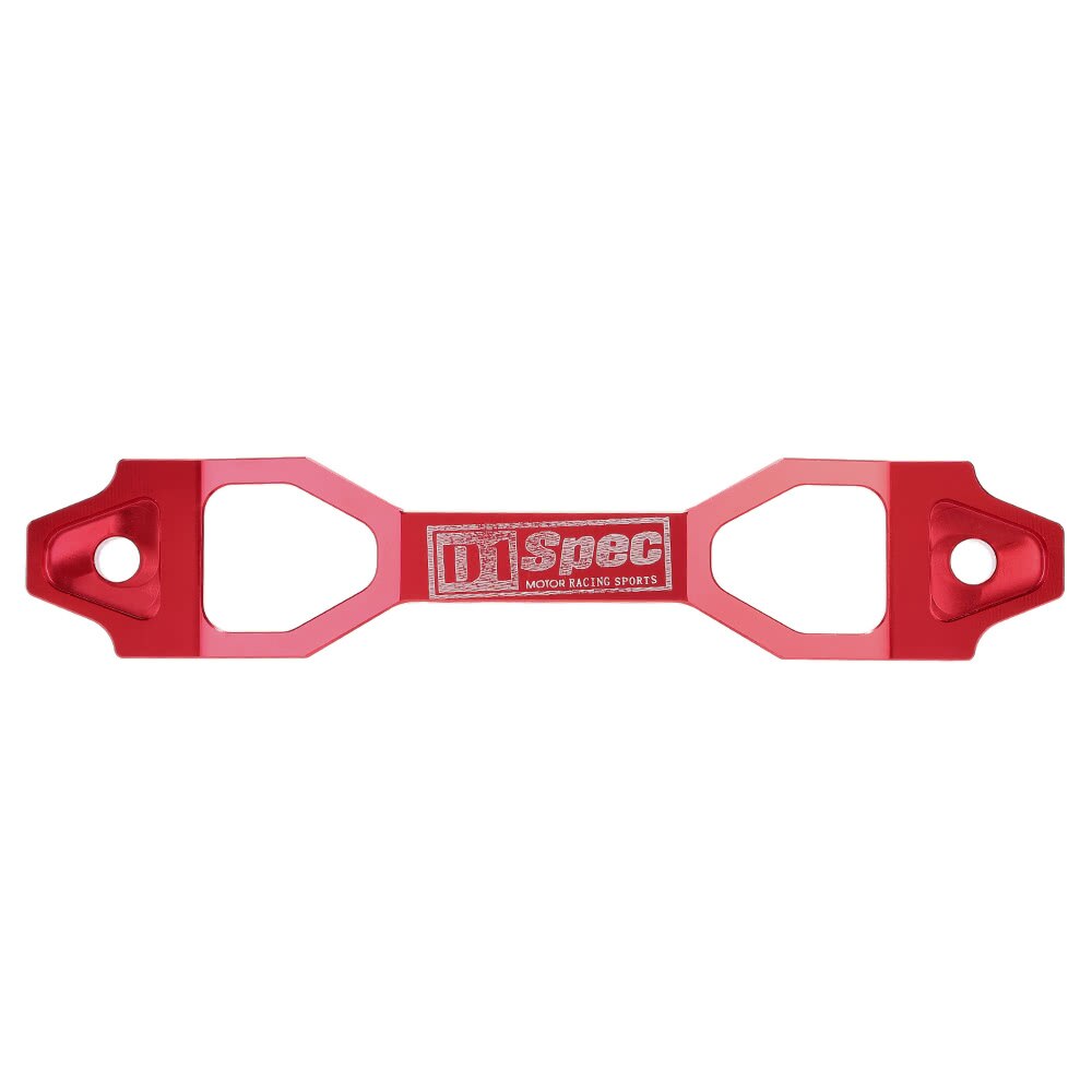 Universal Car Battery Tie Down Brace Fasten Fix Bracket Holder Clamp Red Aluminum Alloy Refitting Accessories