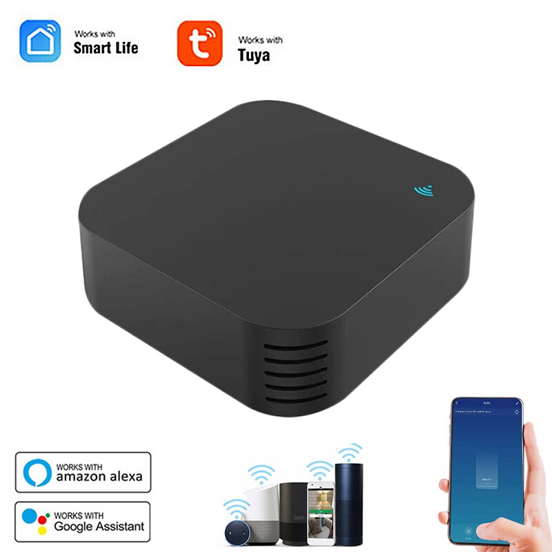 Smart Wireless WiFi-IR Remote Controller Tuya/Smart Life APP WiFi Infrared Remote Controller Air Conditioner TV