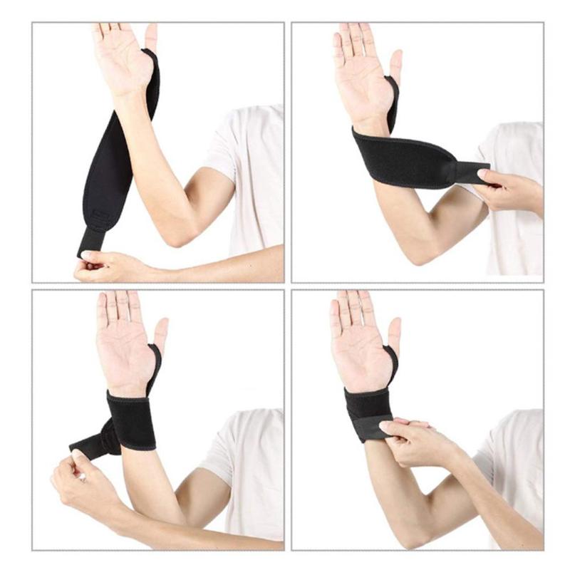 4 Stck Handgelenk Unterstützung befestigen Gurt Einstellbare Schulungen Übungen Armbinde Handgelenk wickelt Bandage Handgelenk befestigen Unterstützung