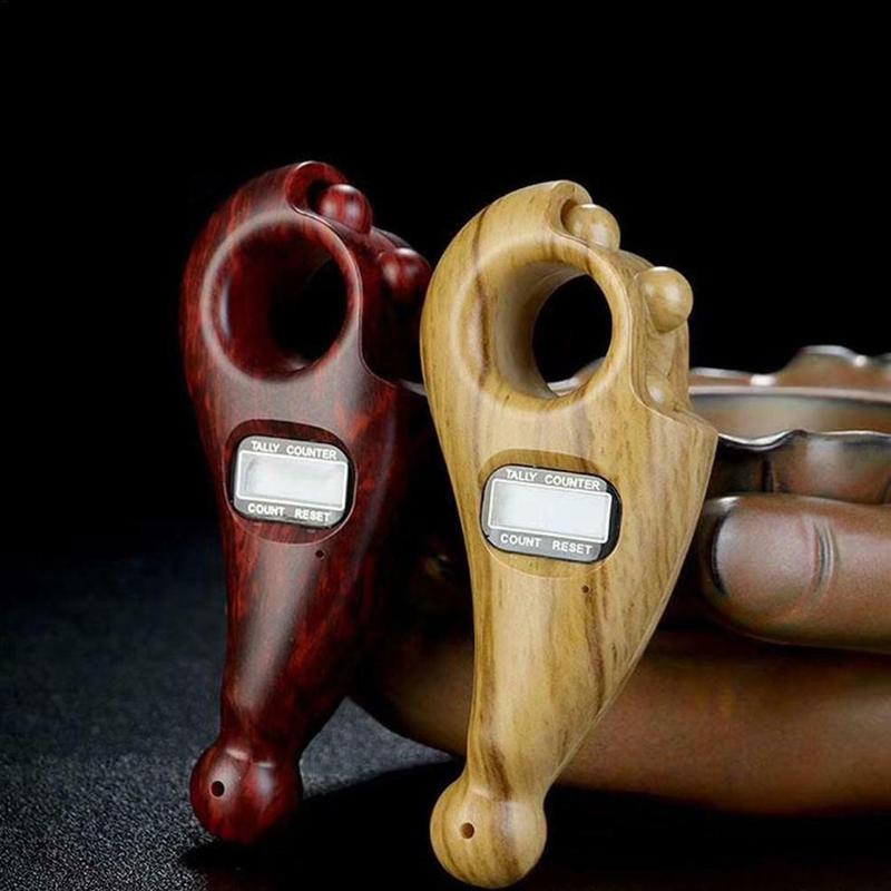 Scroll Relaxation Battery Powered Decompression Toy Mini Handheld Digital Display Buddha Beads Counter Portable For Buddhist