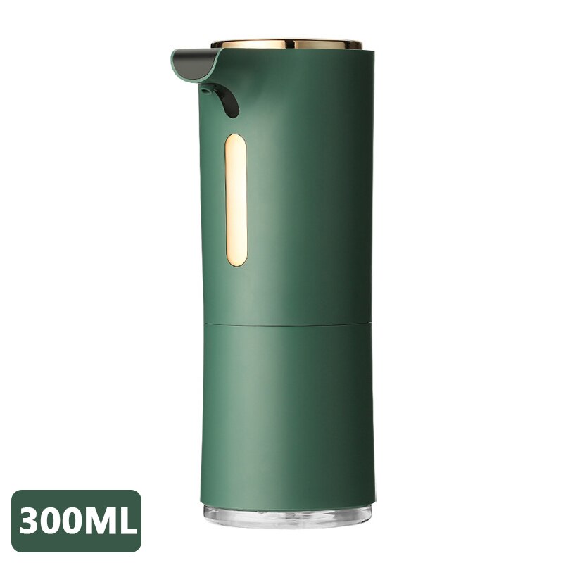 Induction Soap Dispenser Automatic Foam Washing Mobile Phone Smart Home Charging Version Alcohol Foam Gel USB Charging: Green Charging A