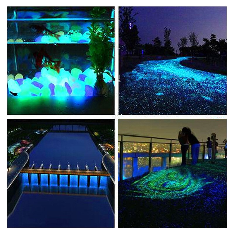 50 Stuks Lichtgevende Stenen Glow In The Dark Pebbles Glow Grind Voor Yard En Loopbruggen Woondecoratie Accessoires