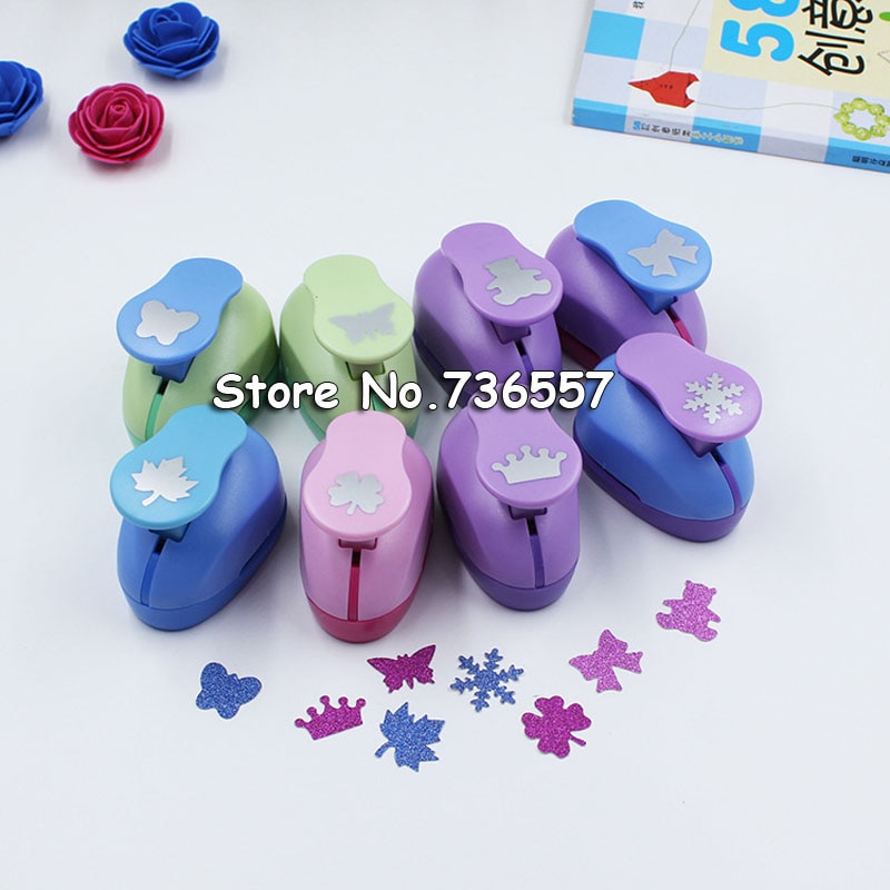 Large Shaper Leaf Leaves Punch Craft Foam Puncher Kid DIY Tools Paper Cutter Scrapbooking Flower Hole Punches Freeship butterfly