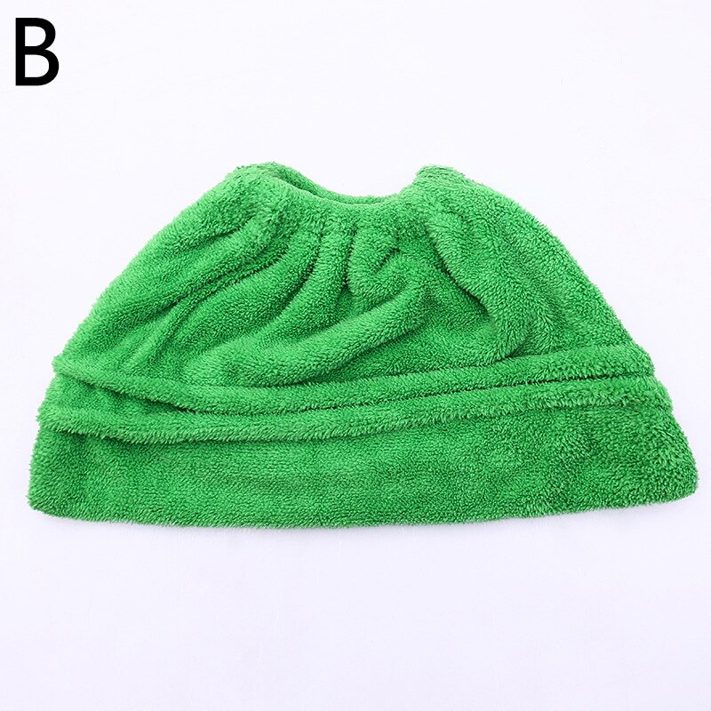 Multi Function Coral Velvet Broom Besom Cover Cloth Floor Mop Reusable Microfiber Absorbent Home Cleaning Accessories: B