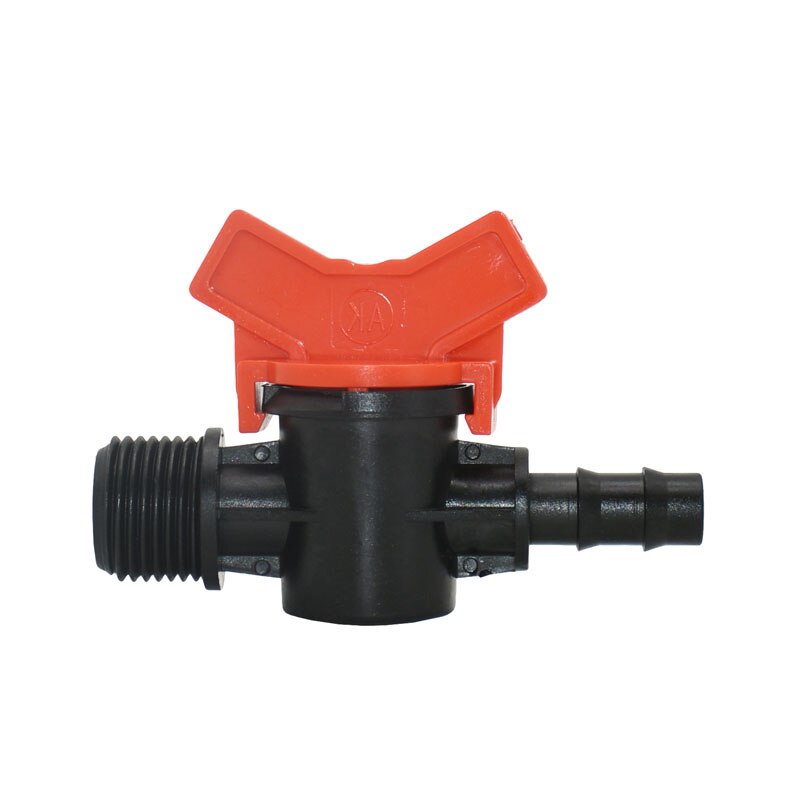 Male thread G1/2 to 10mm 3/8 9/12 Garden tap irrigation water valve Mini Valve waterstop connectors 1pcs