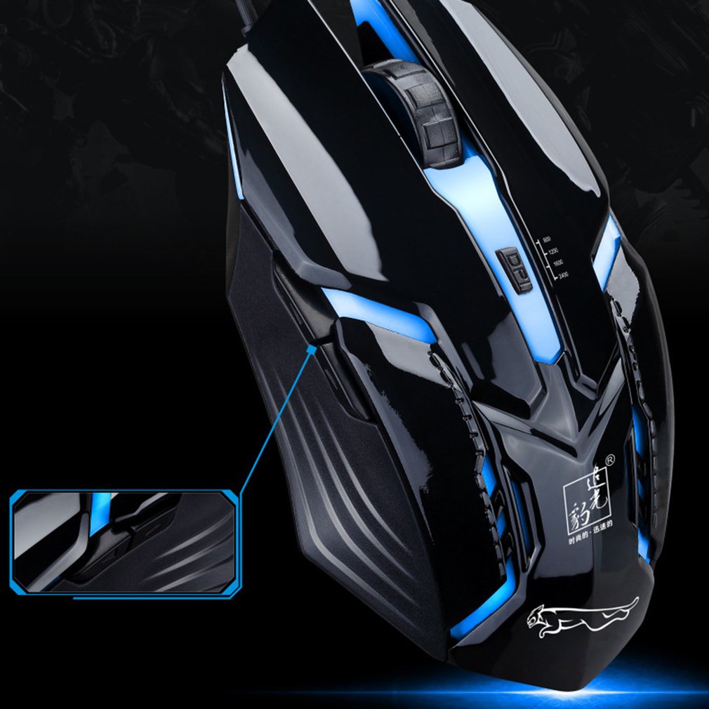 G700 Game Luminous Wired USB Mouse and Keyboard Suit With Rainbow Backlight LED Lights Mechanical Keyboard 2400 DPI Gaming Mouse