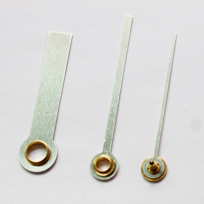 10Sets S As Gouden Klok Handen 8812 # Quartz Klok Accessoire Diy Korte Handen Metal Aluminium Diy klok Kits