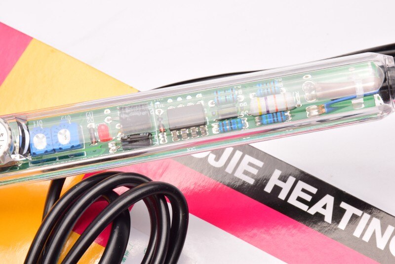 Elektrisk loddejern til prægning stempling til læderprint logo prægning lille maskine med justerbar temperatur