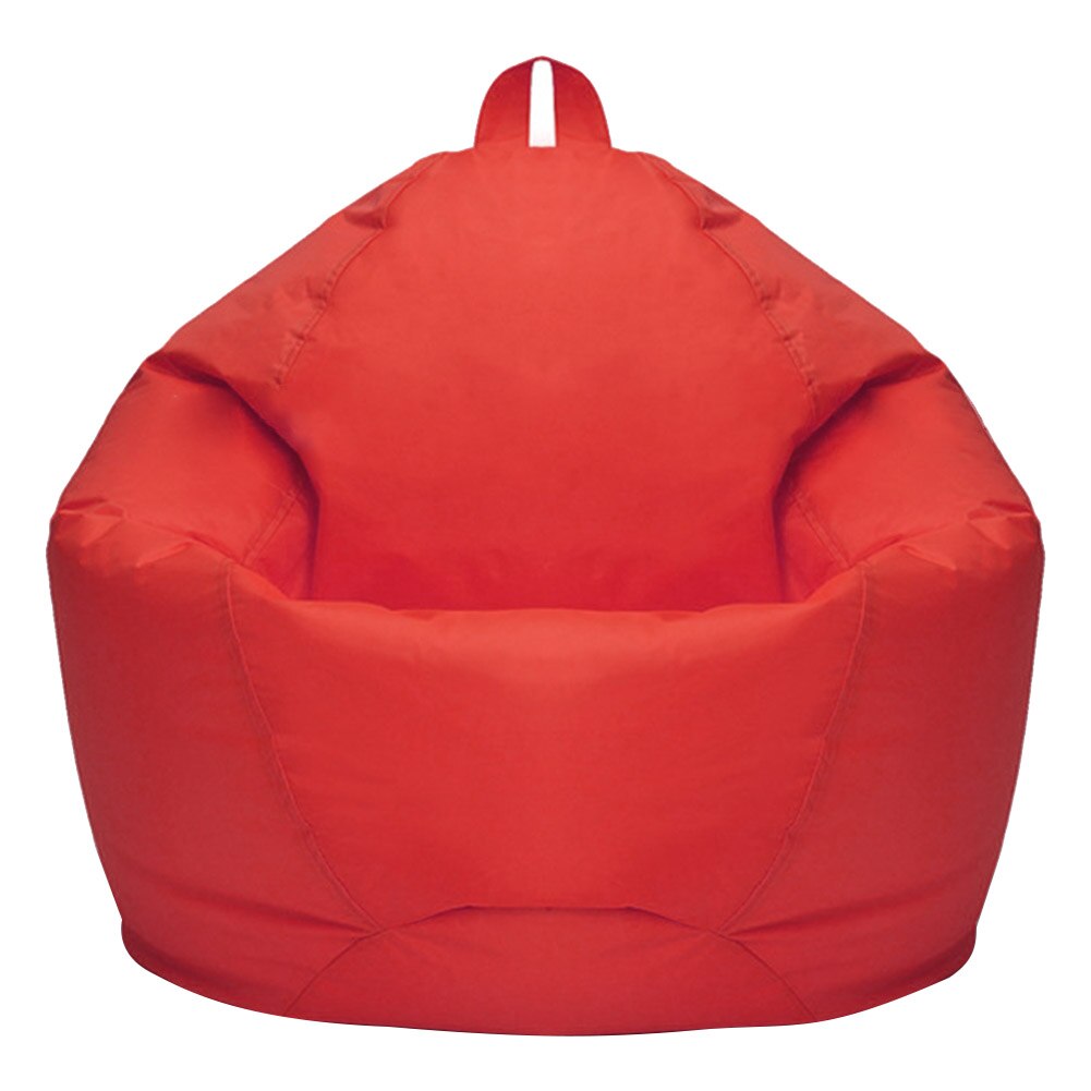 Doven taske sofaer betræk stole uden fyldstof linned klud lænestol sæde sækkestol taske asiento sofa tatami stue møbler: Rød