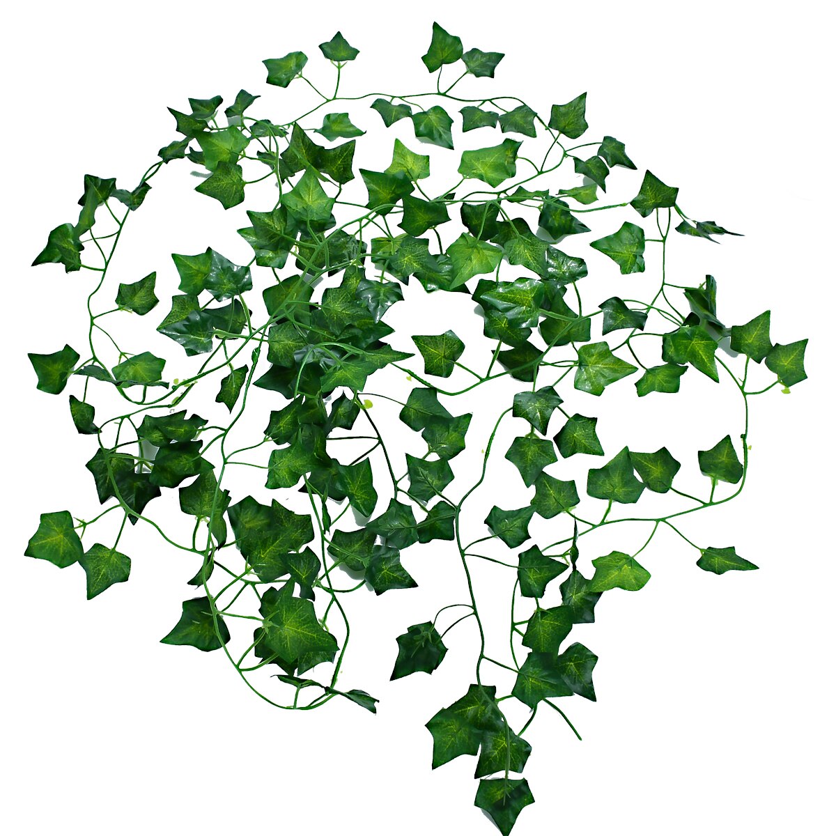 Simulation Creeper Ivy Ivy Simulation Flower Rattan Decoration Wall Plant Material Silk Cloth, Plastic