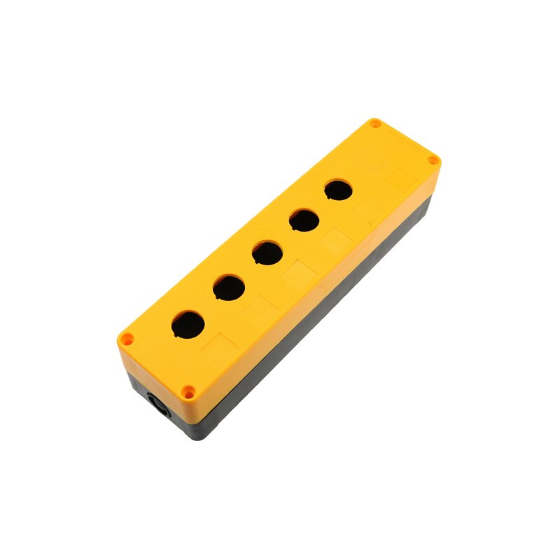 5 hole button box five hole button box control box 22mm bx5-22 emergency stop button box