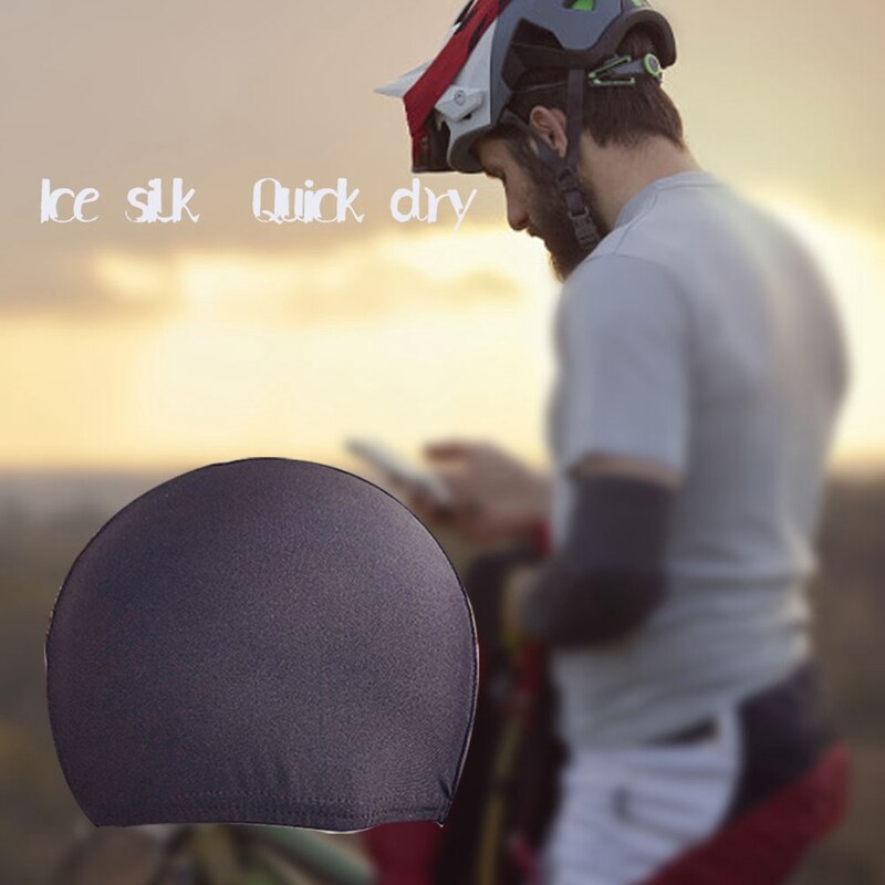 Män sommar cykling hatt cyklar hastighet torkning hatt elasticitet sport hattar hjälmar innerkepsar kvinna cykel cykling huvudbonader