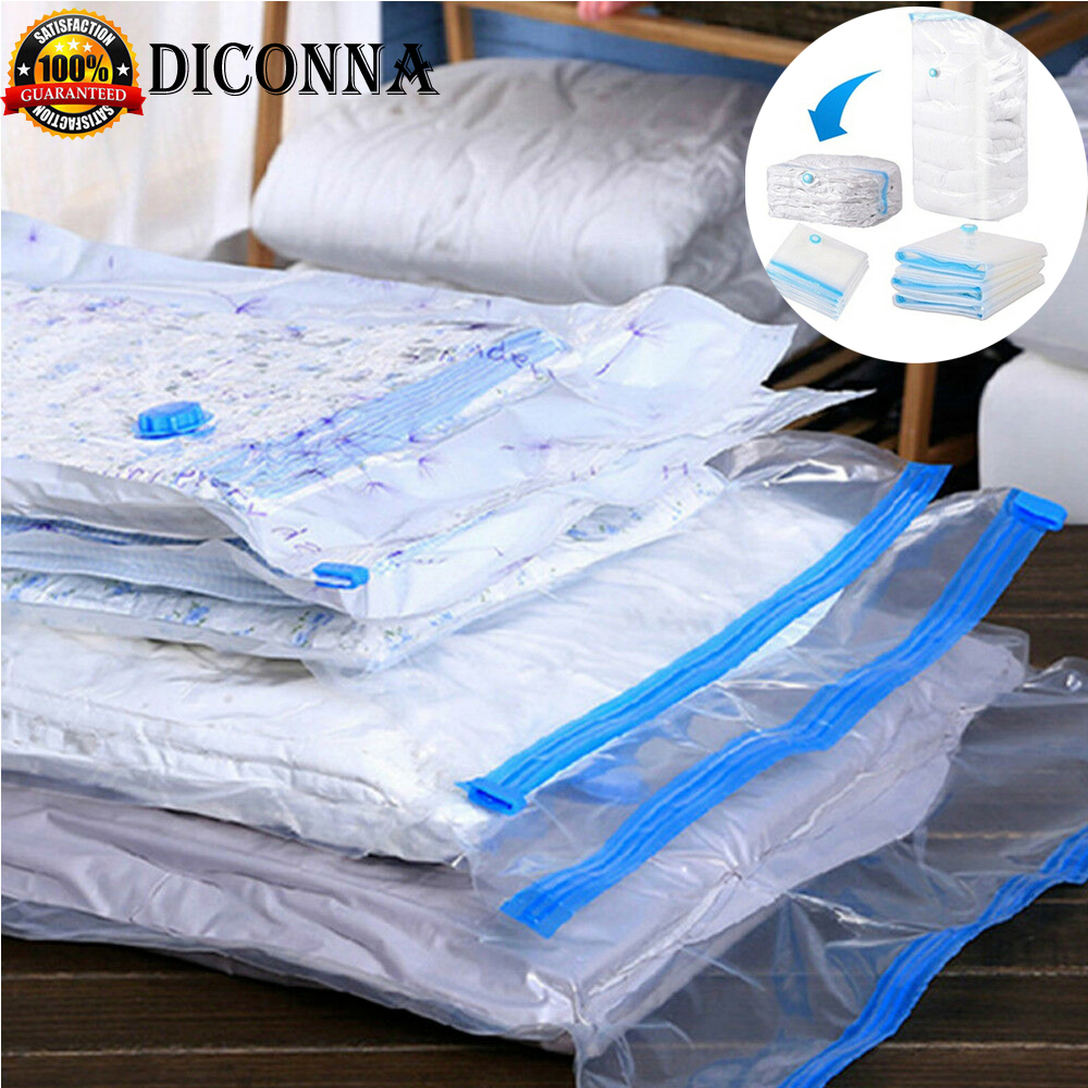 1Pc Vacuum Compressed Storage Bags Space Saving Organizer Bag