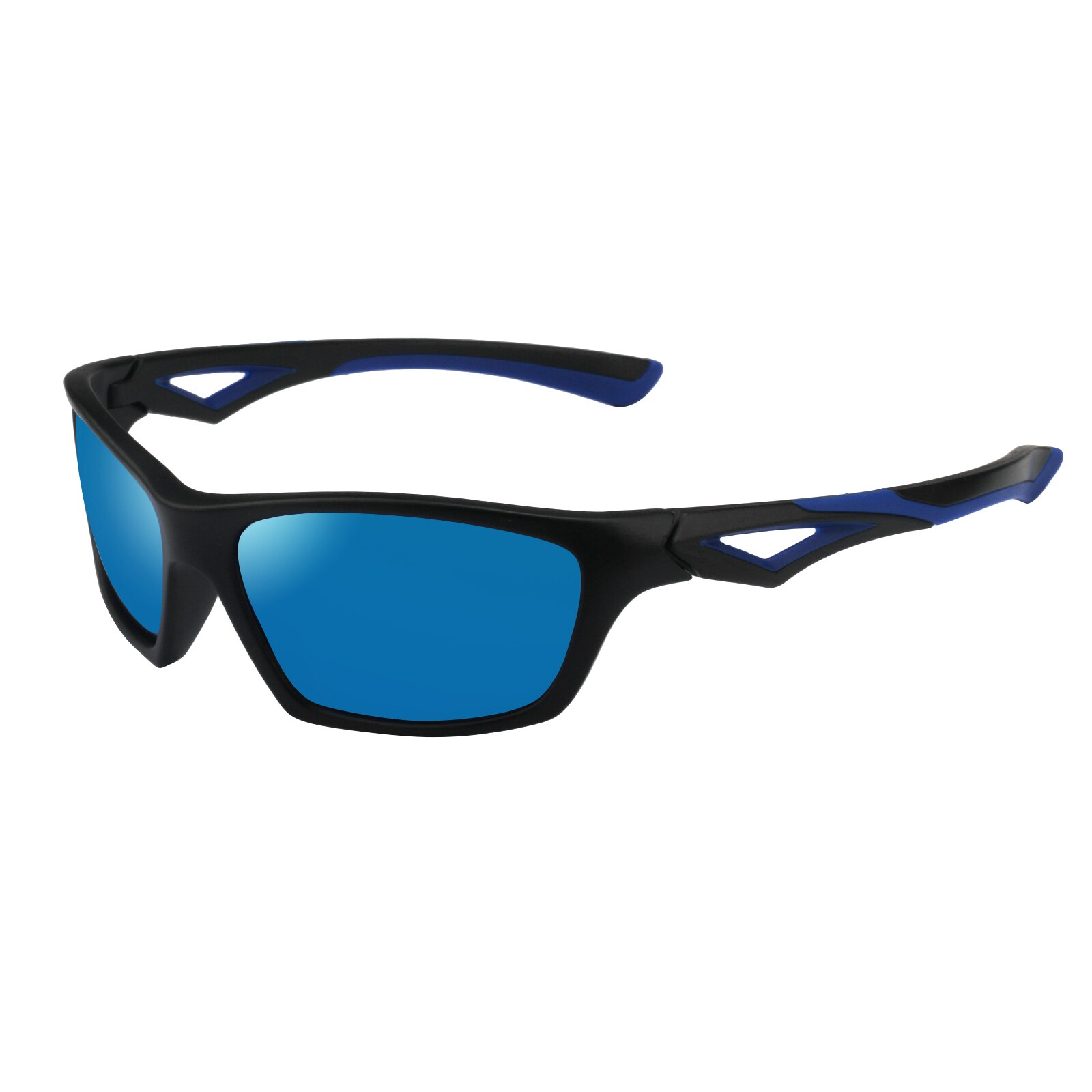 Kids Polarized Sunglasses TR90 Unbreakable Flexible Sport Glasses UV Protection for Boys Girls Age 3-10 Child Eyewear UV400: Black Blue l Blue