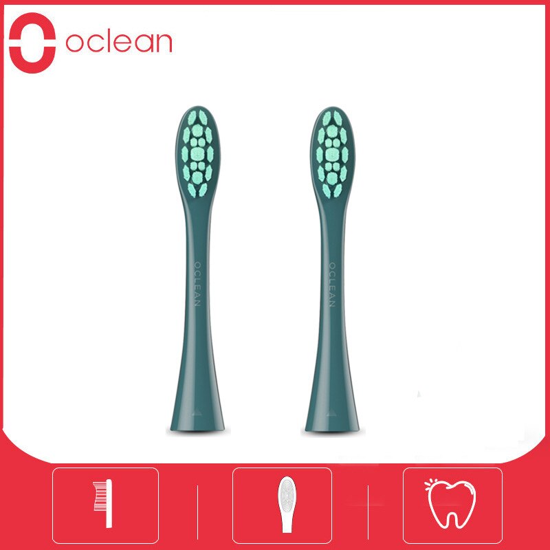 Originele 2/4Pcs Oclean PW09 Opzetborstels Voor Oclean X Pro/X/Se/Een elektrische Sonische Opzetborstels Tips Zachte Haren: 2PCS PW09 Bursh Head