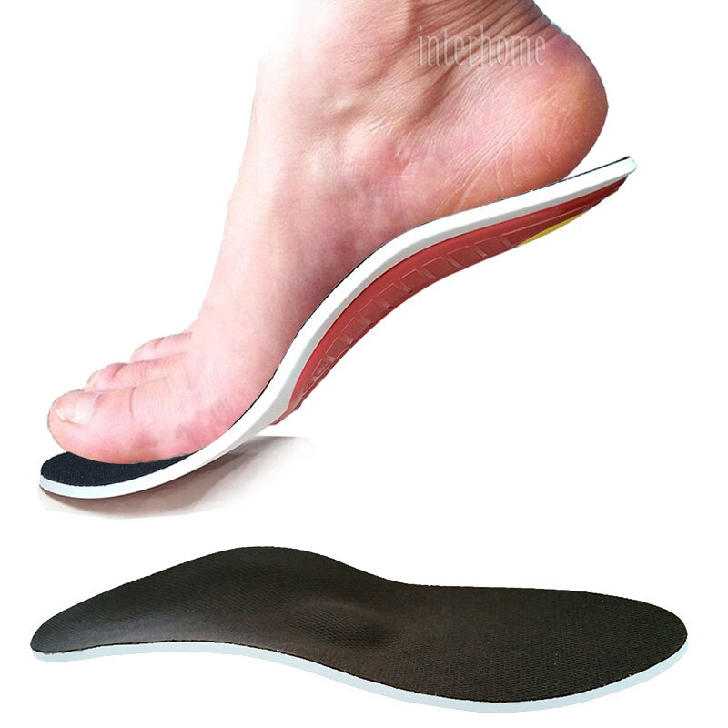 1 paar Professionele Orthopedische Arch Ondersteuning Binnenzool voor Voet Pijn Hielspoor Fasciitis Plantaris Corrector orthopedische Voetverzorging