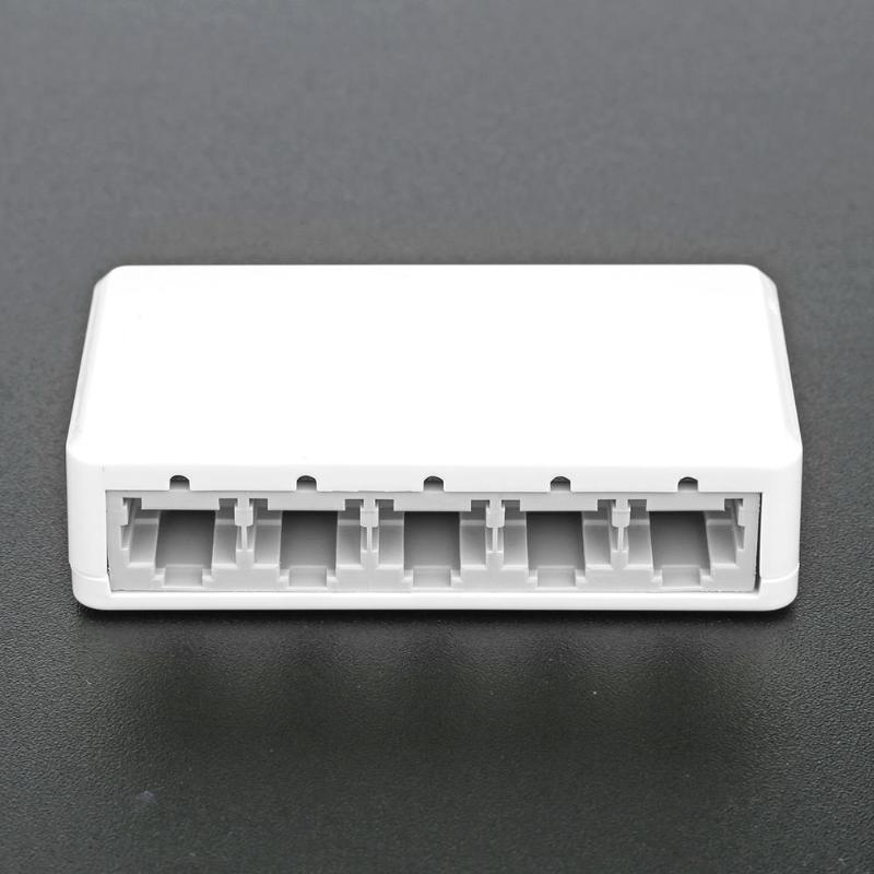 5 Häfen Gigabit Schalter 10 100 Mbps RJ45 LAN Ethernet Schnelle Schreibtisch Netzwerk Schalt Hub USB Energie Versorgung Zubehör