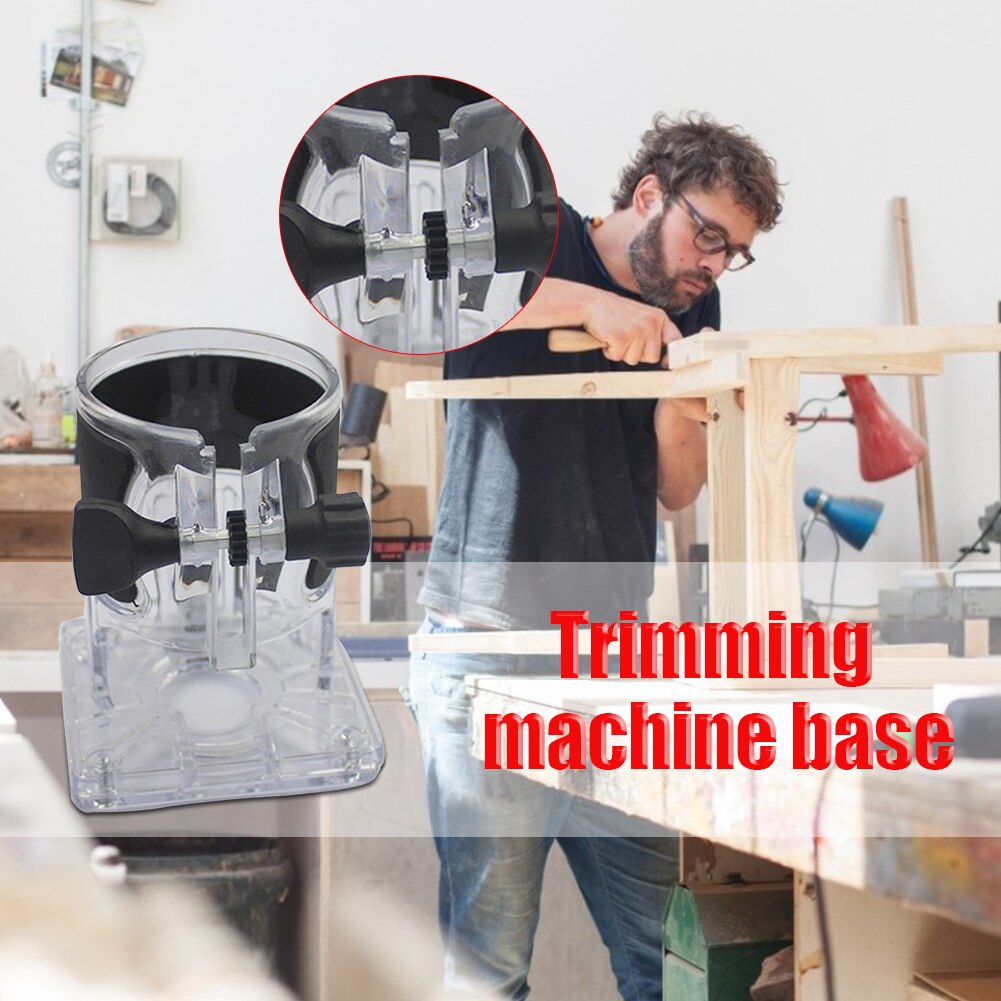 Wooden Router Base Trimming Milling Machine Base Woodworking Cutter Electric Trimming Power Tools Accessories Plunge Router Base