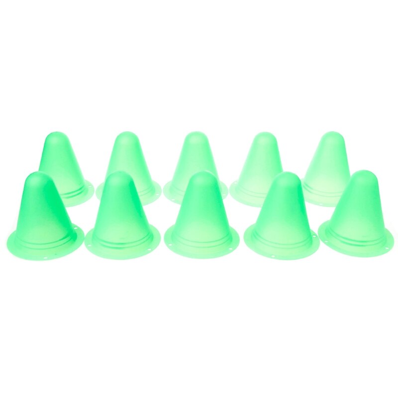 10 Pz/set da Skate Marker Coni Rullo di Calcio di Calcio di Formazione Attrezzature di Marcatura Tazza