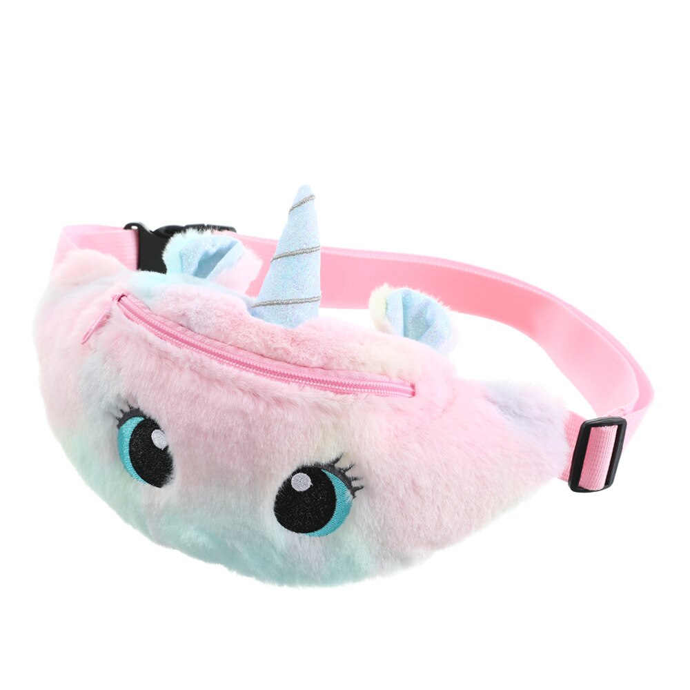 freundlicher Geldbörse Taschen Nette Einhorn Tiere Schulter Bote Taschen freundlicher Schlüssel Geldbörse Nette Prinzessin Mini Handtasche: D