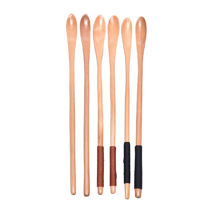 Houten lepel bamboe soep theelepel catering kinderlepel keukengerei voor rijst soep keuken kookgerei gereedschap