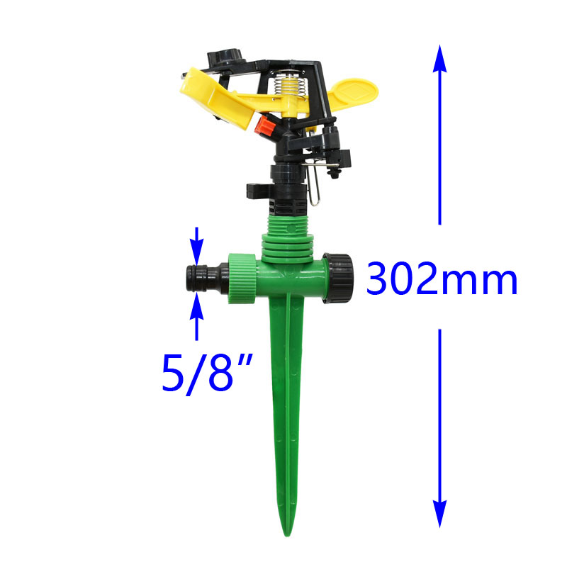 Adjustable angle Rotary nozzle Rocker Sprinklers With nozzle holder connector 360 degrees jet Agricultural garden Irrigation: A