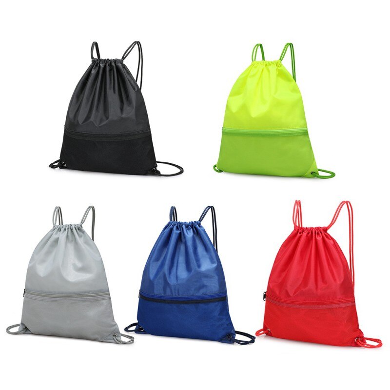 Basketballtasche mit kordelzug, trainingstasche, aufbewahrungstasche, fußball- und volleyballrucksack, faltbarer rucksack aus oxford-gewebe