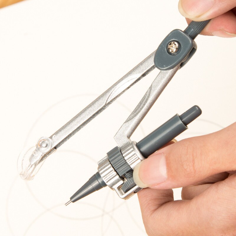 Stationery Set Ruler Compass Ruler Triangle Plate Protractor Multifunction Set For Students. Examination Drawing Surveying