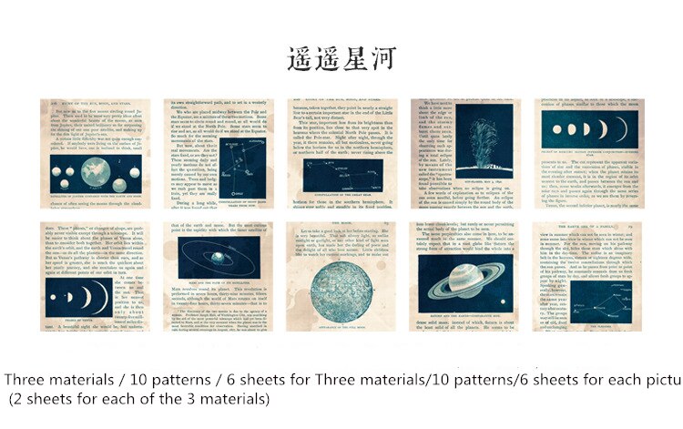 60PCS/bag Vintage Old Newspaper Series Mixed Material Package DIY Scrapbooking Junk Base Collage Wrapping material paper: H  60sheets 1bag