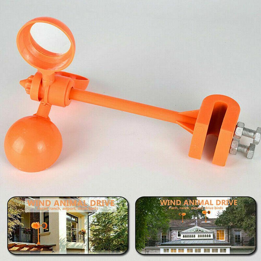 360° Drive Away Bird Device Bird Scarer Bird Repeller Crop Wind Power Crow Pigeon Outdoors Garden Tools Crow Lawns U0Q4