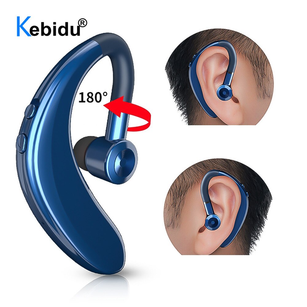 Lange Tijd Standby Zaken Blutooth Headset Auto Bluetooth Oortelefoon Handsfree Met Mic In Ear Draadloze Koptelefoon Voor Iphone Xiaomi