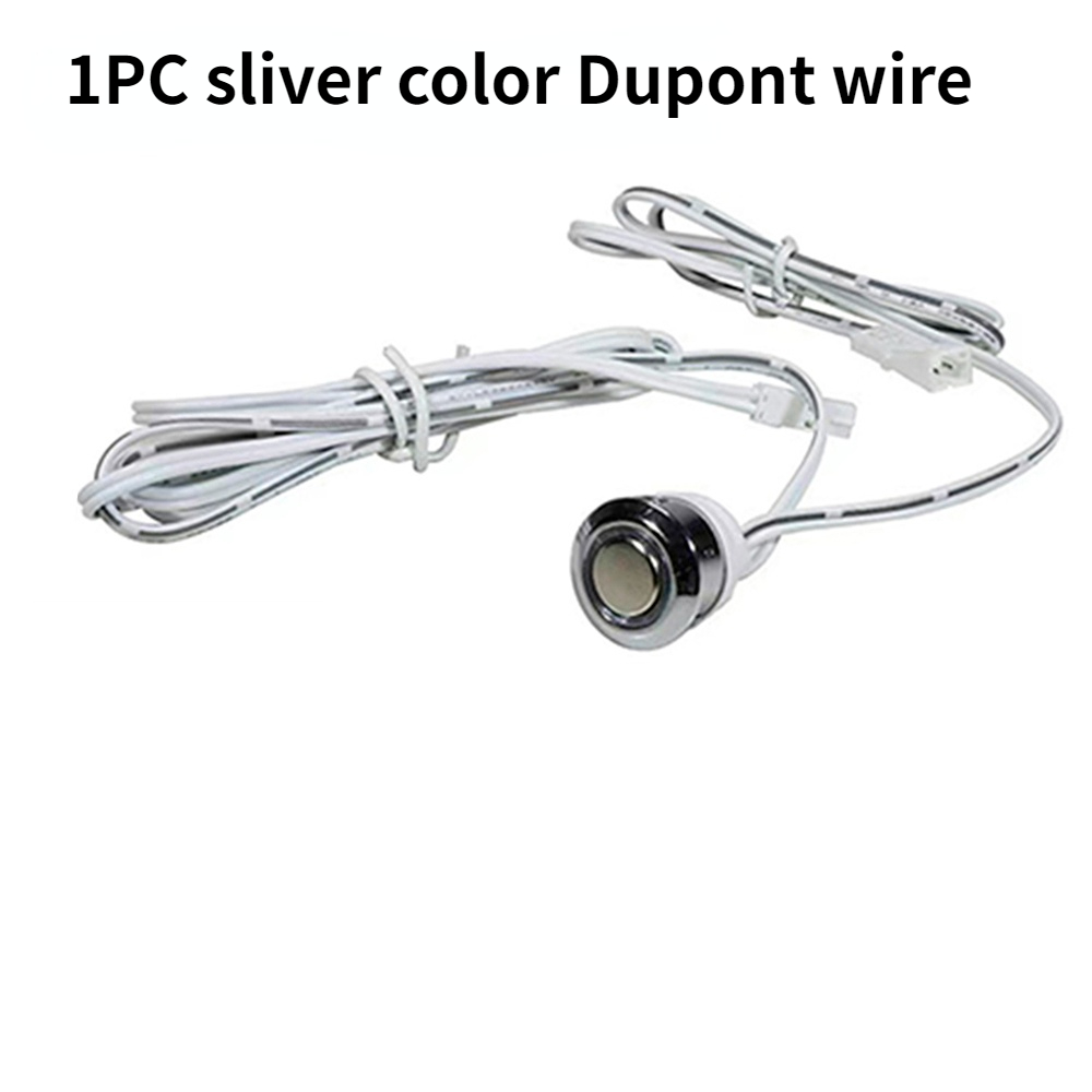 4A 5V 12V 24V Touch Switch Stepless Dimming Metal Touch Button Light Switch Fit For DC 5V 12V -24V LED Stripcustomized: Blue