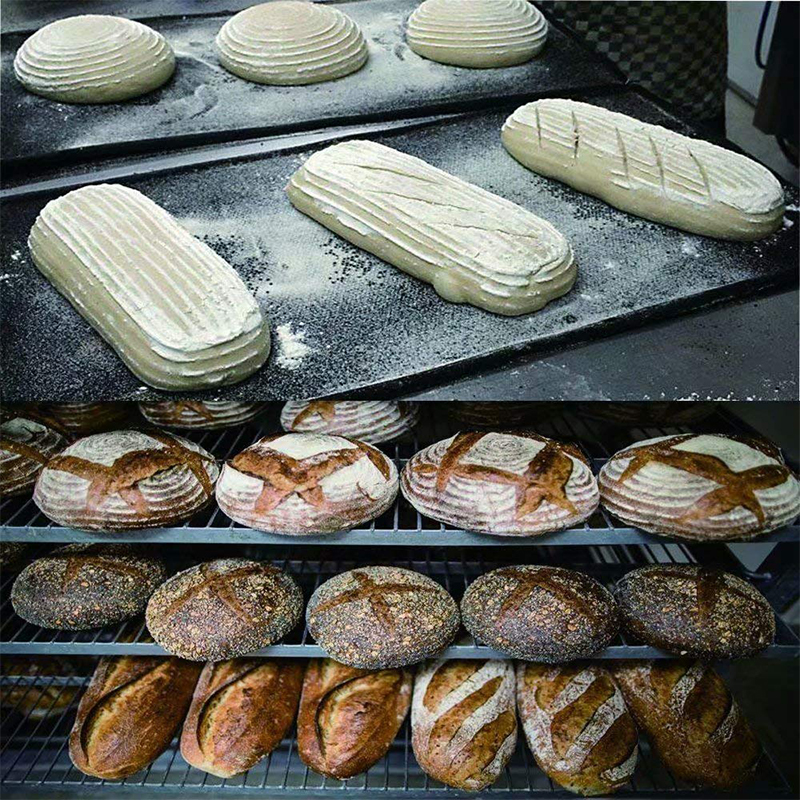 Pain Fermentation rotin panier imperméabilisation pays pain Baguette pâte paniers conteneur de stockage panier en osier fournitures