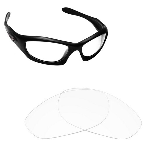 ToughAsNails Gepolariseerde Vervanging Lenzen voor Oakley Monster Dog Frame-Rassen: Clear