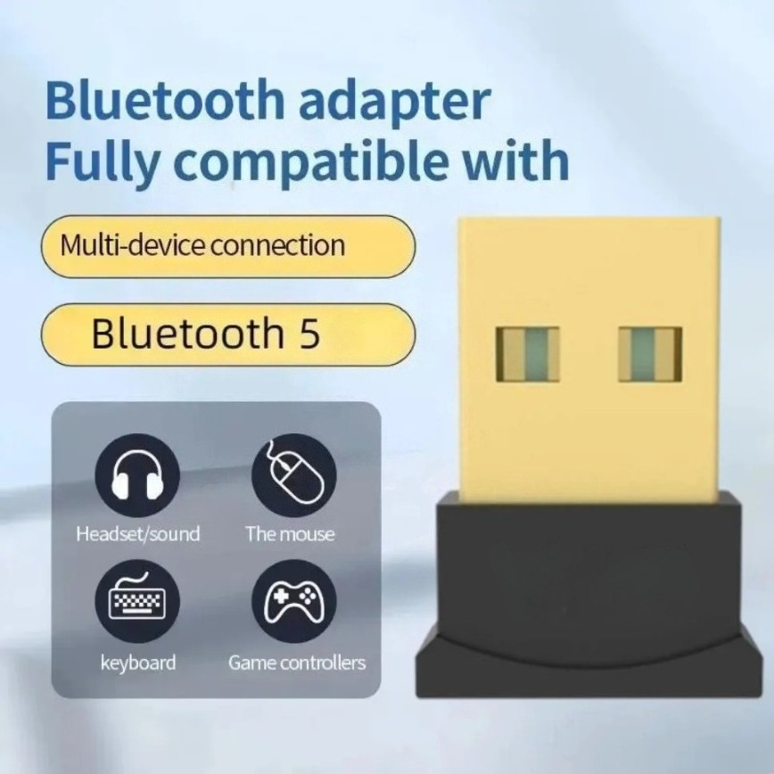 USB Bluetooth Adapter 5.4/5.3/5.1/5.0 Wireless Bluetooth USB Dongle for PC Laptop Wireless Speaker Audio Receiver Transmitter