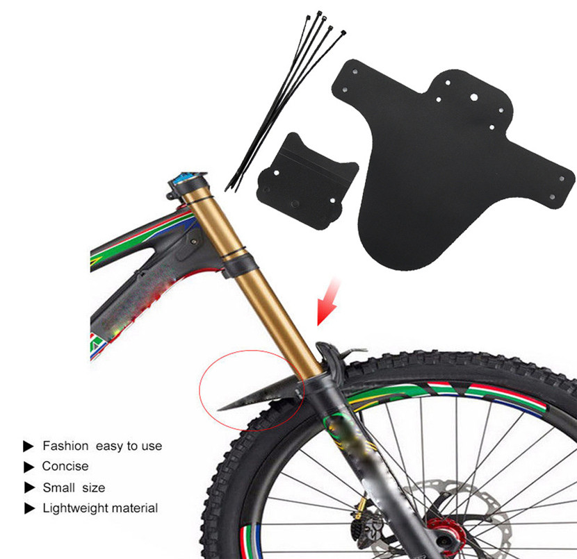 1 par cykelmudder leteste mtb-beskyttelsesdæk dækskærm til cykelskærme  #2