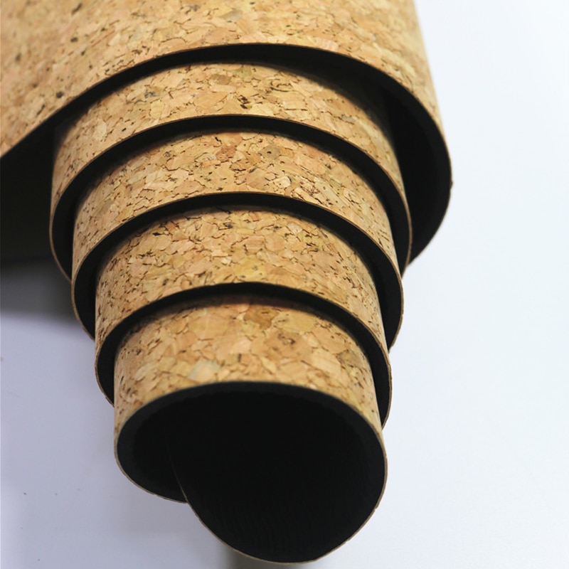 5Mm 183X66cm Oefening Yoga Mat Natuurlijke Kurk Tpe Antislip Yoga Mats Fitness Gym Sport Pilates Training Pads absorberen Zweet Geurloos