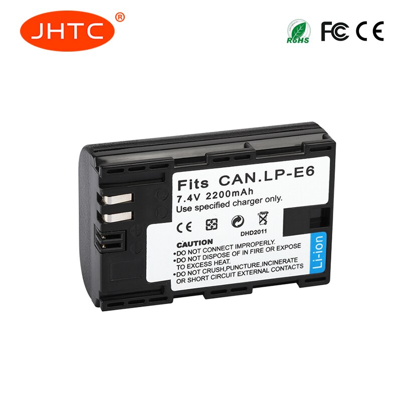 LP-E6 LP-E6N Kamera Batterie 2200mAh Für Kanon EOS 5DS 5D markieren II markieren III 6D 7D 60D 60Da 70D 80D DSLR EOS 5DSR LP E6