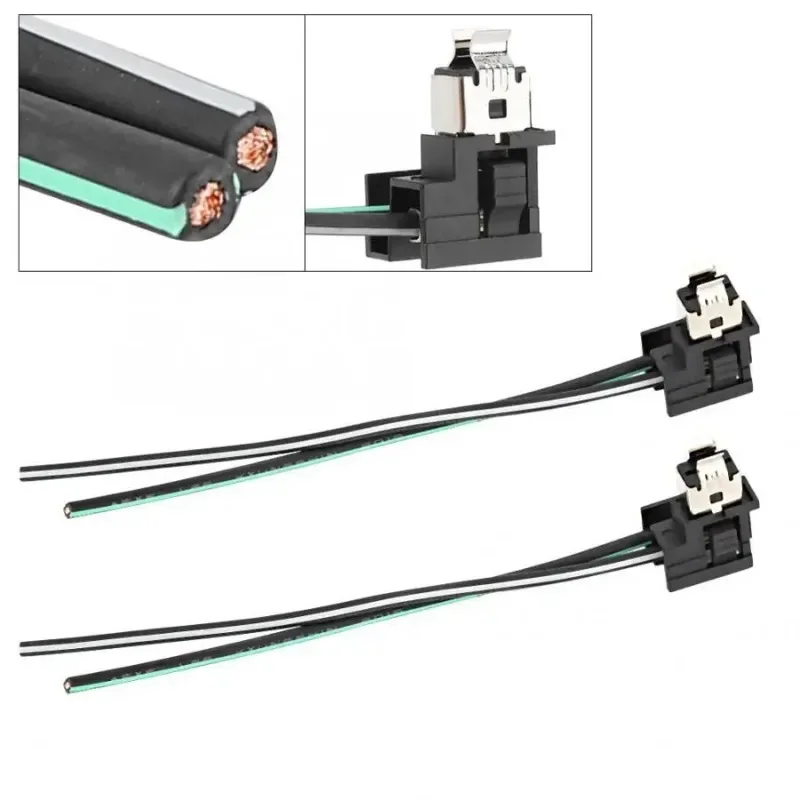 2 szt. Gniazdo żarówki reflektora przewód wiązki przewodów złącze wtykowe linia adaptera dla żarówki H1