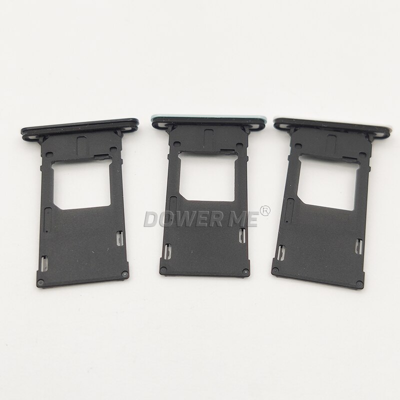 Dower me memory microsd kortholder læser sim bakke slot til sony xperia x compact mini  f5321 xc 4.6 "
