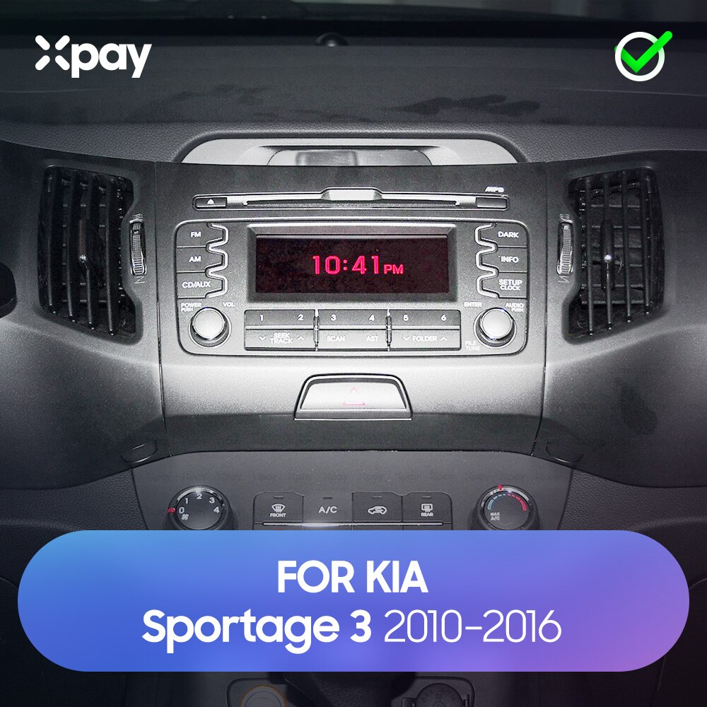 XPAY 9inch 2din car radio dashboard For Ford KIA Grandado