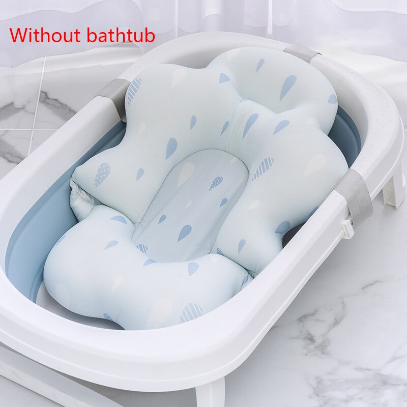 Baby Bad Ondersteuning Pad Pasgeboren Comfortabele Zachte Douchestoel Anti-Slip Veiligheid Kussen Peuter Bad Net Kinderen levert: P7