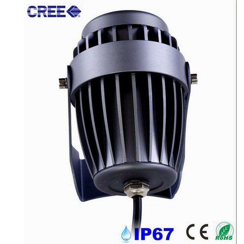 Outdoor LED Spotlight Waterproof IP65 Wall Lamp Narrow Beam Angle LED Floodlight 3W 10W Spot Lamp Long Distance Wall Washer Lamp