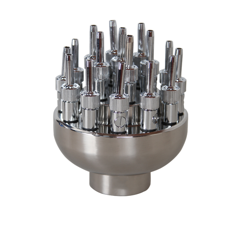 1/2" 3/4" 1" 304 Stainless Steel Fountain Nozzles Garden Pond Jet Straight Outdoor Water Spray Head